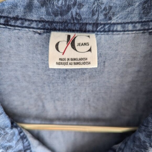 D/C Jeans rose print lyocell tunic - Picture 5 of 8